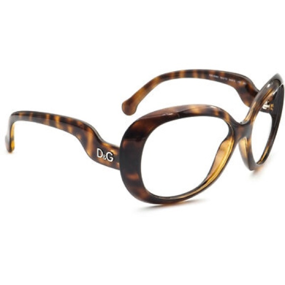 D&G Women's Brown Tortoise Sunglasses